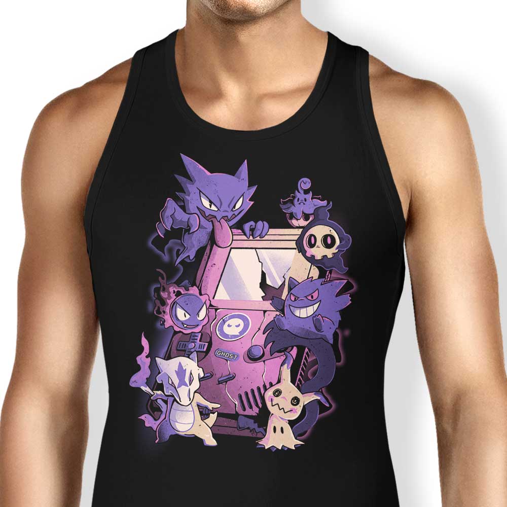 Ghost Game Tank Top - Adult & Kids T-Shirts, Sweatshirts & Hoodies apparel design preview 1