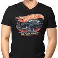 Ghost Hunting Mobile Men's V-Neck - Adult & Kids T-Shirts, Sweatshirts & Hoodies apparel design preview 1