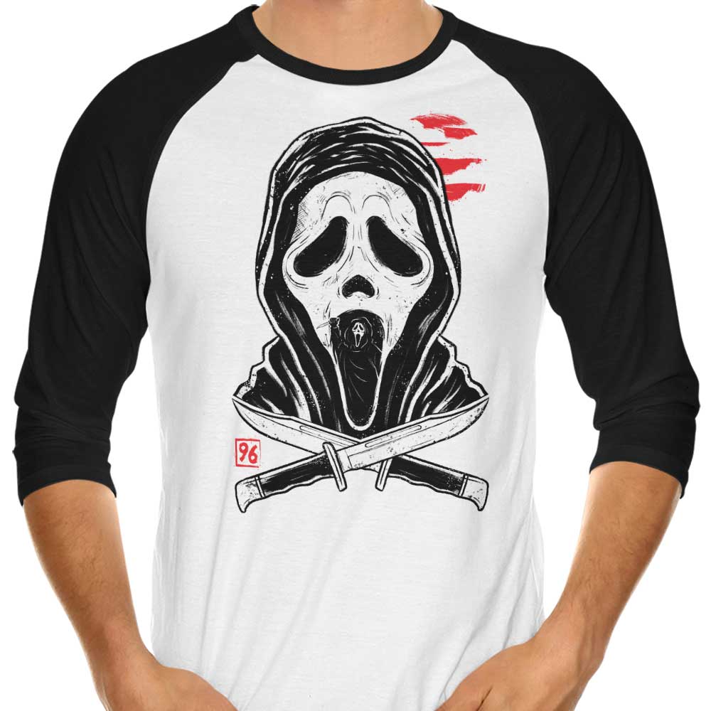Ghost Ink 3/4 Sleeve Raglan - Adult & Kids T-Shirts, Sweatshirts & Hoodies apparel design preview 1
