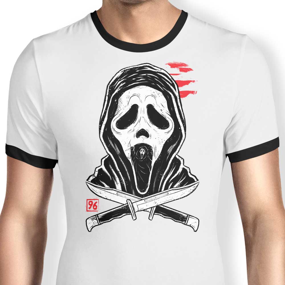 Ghost Ink Ringer - Adult & Kids T-Shirts, Sweatshirts & Hoodies apparel design preview 1