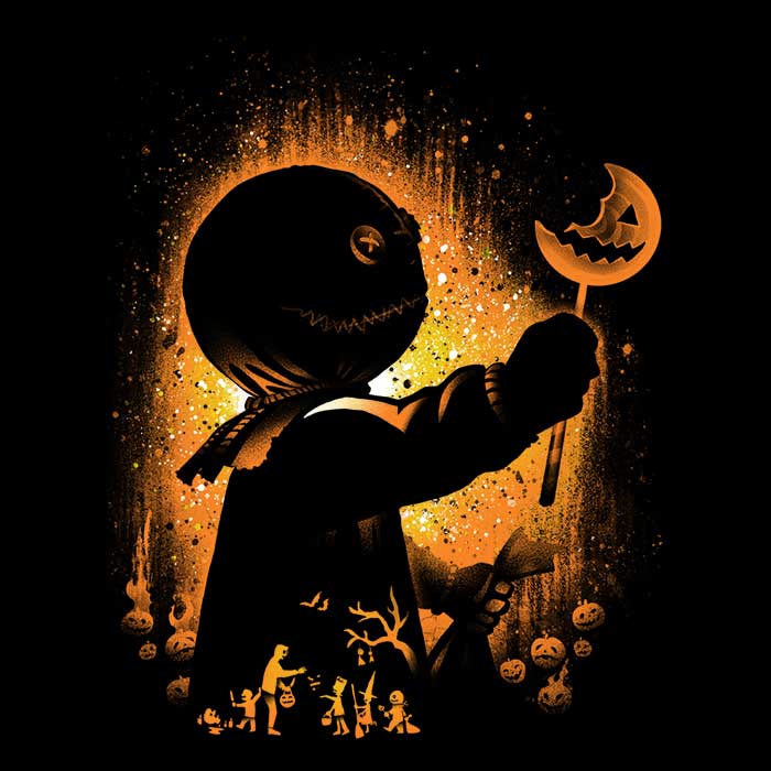Ghost of Halloween Youth Apparel - Adult & Kids T-Shirts, Sweatshirts & Hoodies apparel design preview 2