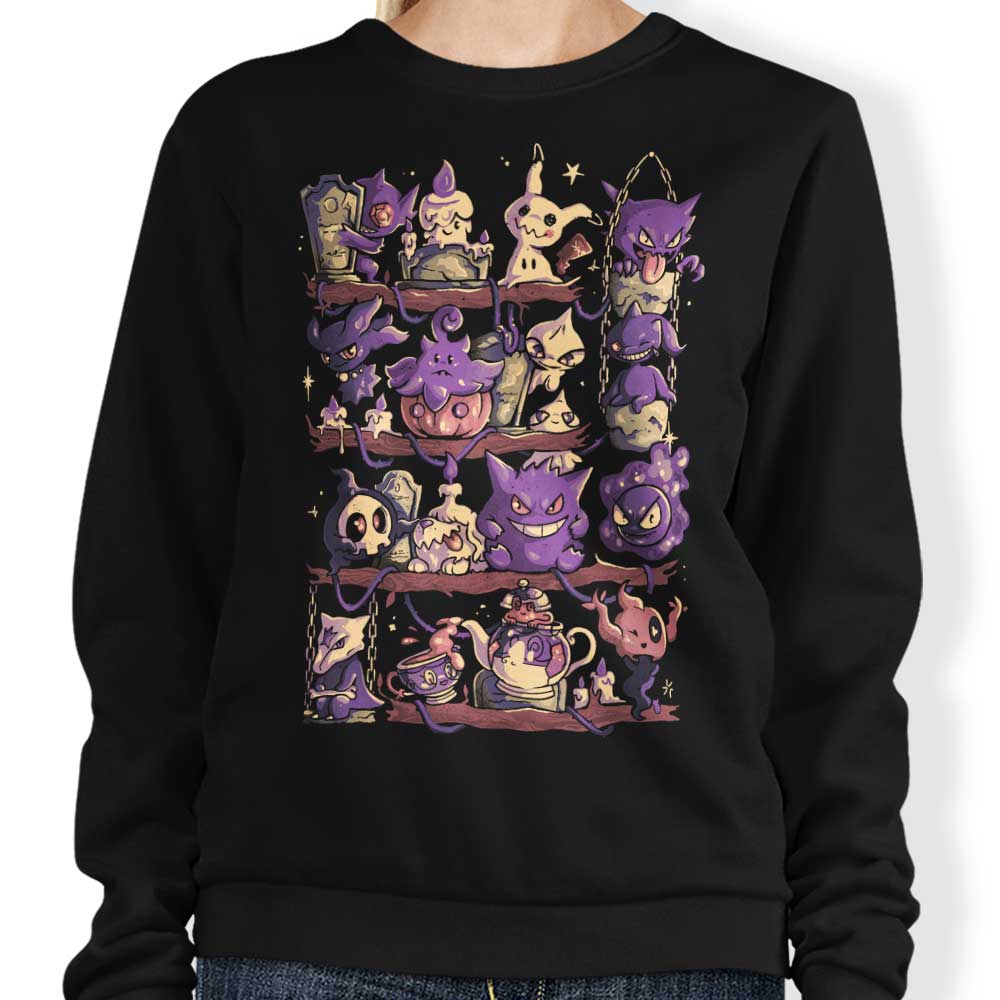 Ghost Shelf - Adult & Kids T-Shirts, Sweatshirts & Hoodies apparel design preview 1
