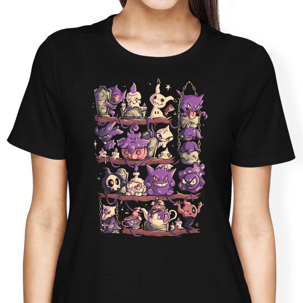 Ghost Shelf Women's Apparel - Adult & Kids T-Shirts, Sweatshirts & Hoodies apparel design preview 1
