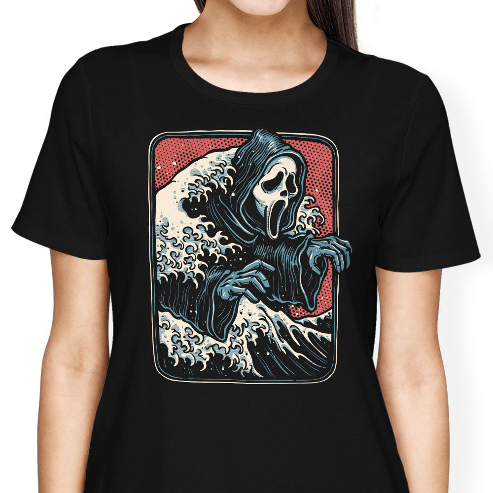 Ghost Wave Women's Apparel - Adult & Kids T-Shirts, Sweatshirts & Hoodies apparel design preview 1
