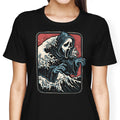 Ghost Wave Women's Apparel - Adult & Kids T-Shirts, Sweatshirts & Hoodies apparel design preview 1