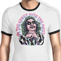 Ghost with the Most Ringer - Adult & Kids T-Shirts, Sweatshirts & Hoodies apparel design preview 1