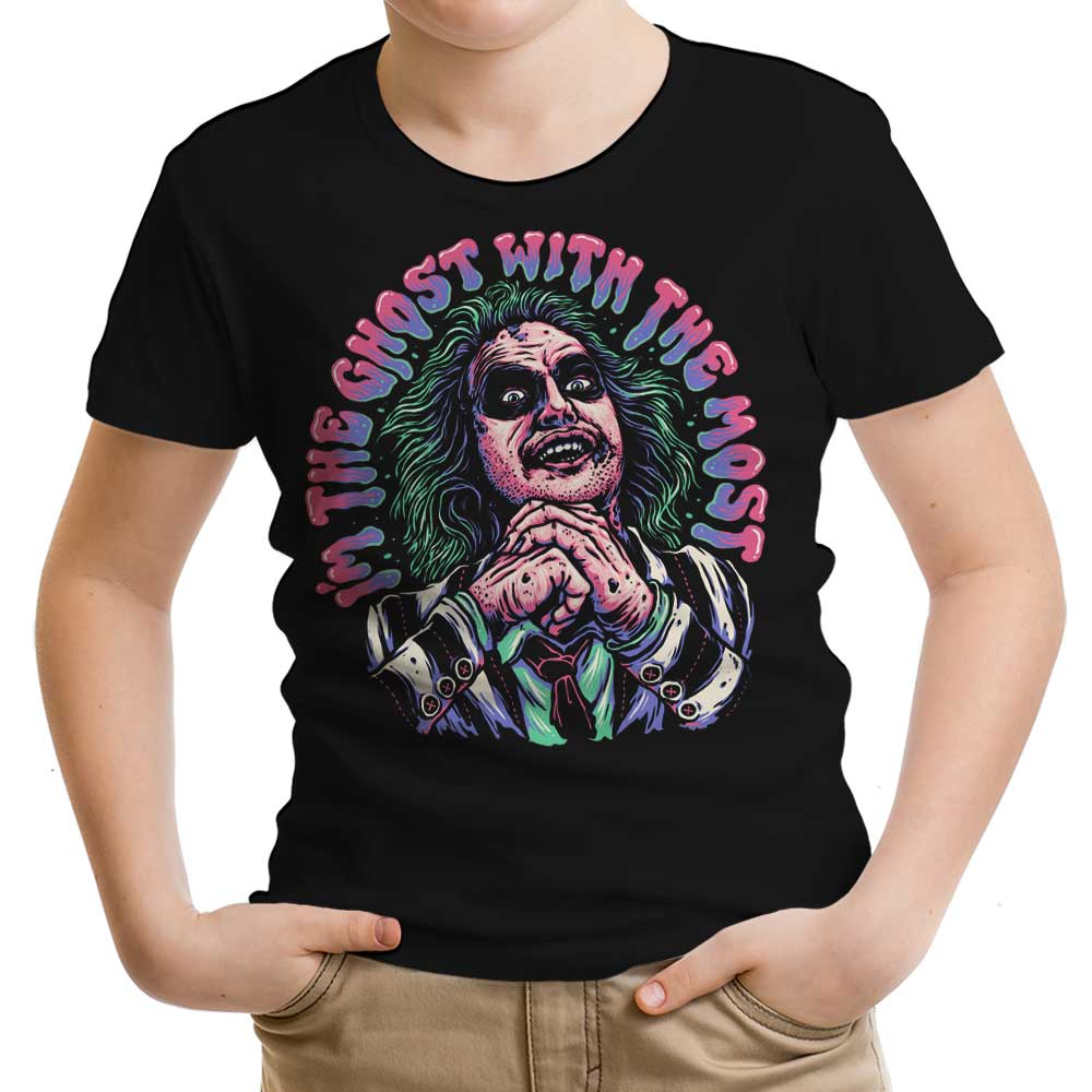 Ghost with the Most Youth Apparel - Adult & Kids T-Shirts, Sweatshirts & Hoodies apparel design preview 1