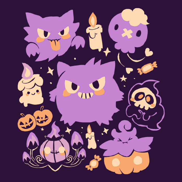 Ghosties - Adult & Kids T-Shirts, Sweatshirts & Hoodies apparel design preview 2