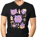 Ghosties Men's V-Neck - Adult & Kids T-Shirts, Sweatshirts & Hoodies apparel design preview 1