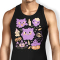 Ghosties Tank Top - Adult & Kids T-Shirts, Sweatshirts & Hoodies apparel design preview 1