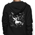 Ghostly Dog Doodle - Adult & Kids T-Shirts, Sweatshirts & Hoodies apparel design preview 1