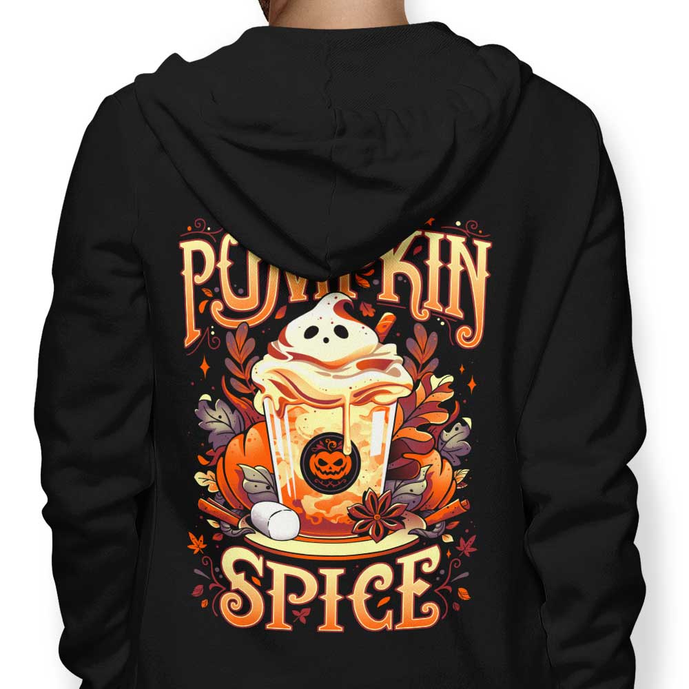 Ghostly Pumpkin Spice - Adult & Kids T-Shirts, Sweatshirts & Hoodies apparel design preview 1