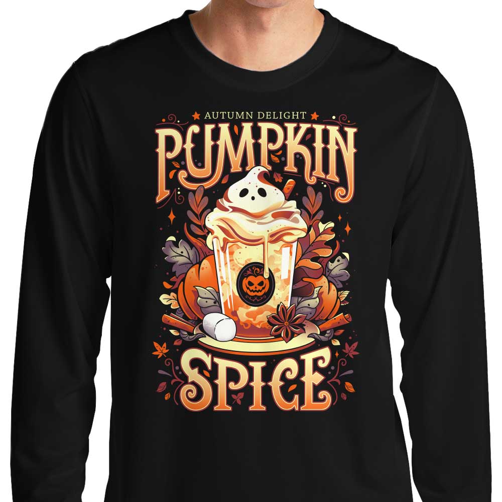Ghostly Pumpkin Spice - Adult & Kids T-Shirts, Sweatshirts & Hoodies apparel design preview 1