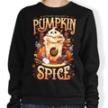 Ghostly Pumpkin Spice - Adult & Kids T-Shirts, Sweatshirts & Hoodies apparel design preview 1