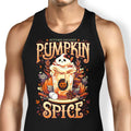 Ghostly Pumpkin Spice Tank Top - Adult & Kids T-Shirts, Sweatshirts & Hoodies apparel design preview 1