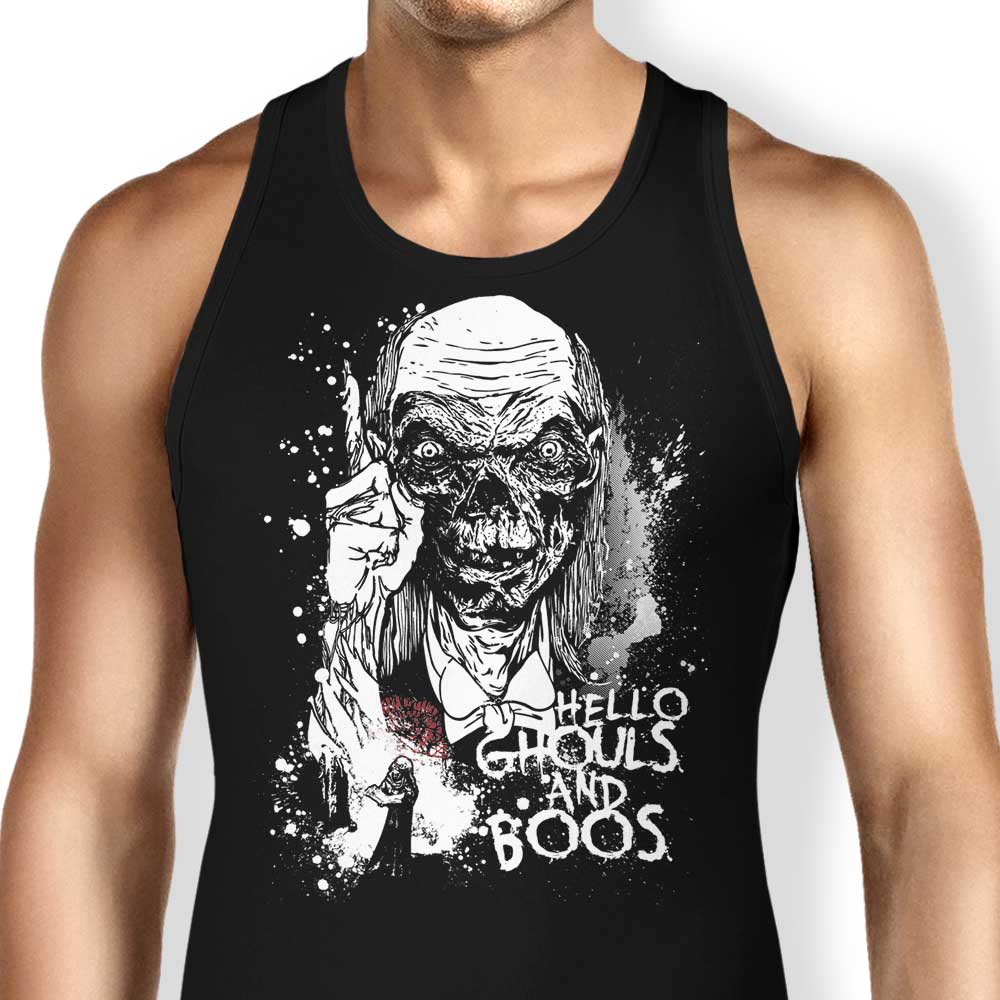 Ghouls and Boos Tank Top - Adult & Kids T-Shirts, Sweatshirts & Hoodies apparel design preview 1