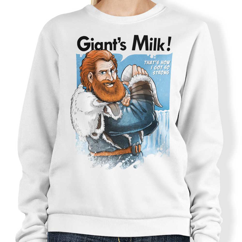 Giant's Milk - Adult & Kids T-Shirts, Sweatshirts & Hoodies apparel design preview 1