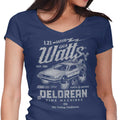Giga Watts Garage Women's V-Neck - Adult & Kids T-Shirts, Sweatshirts & Hoodies apparel design preview 1