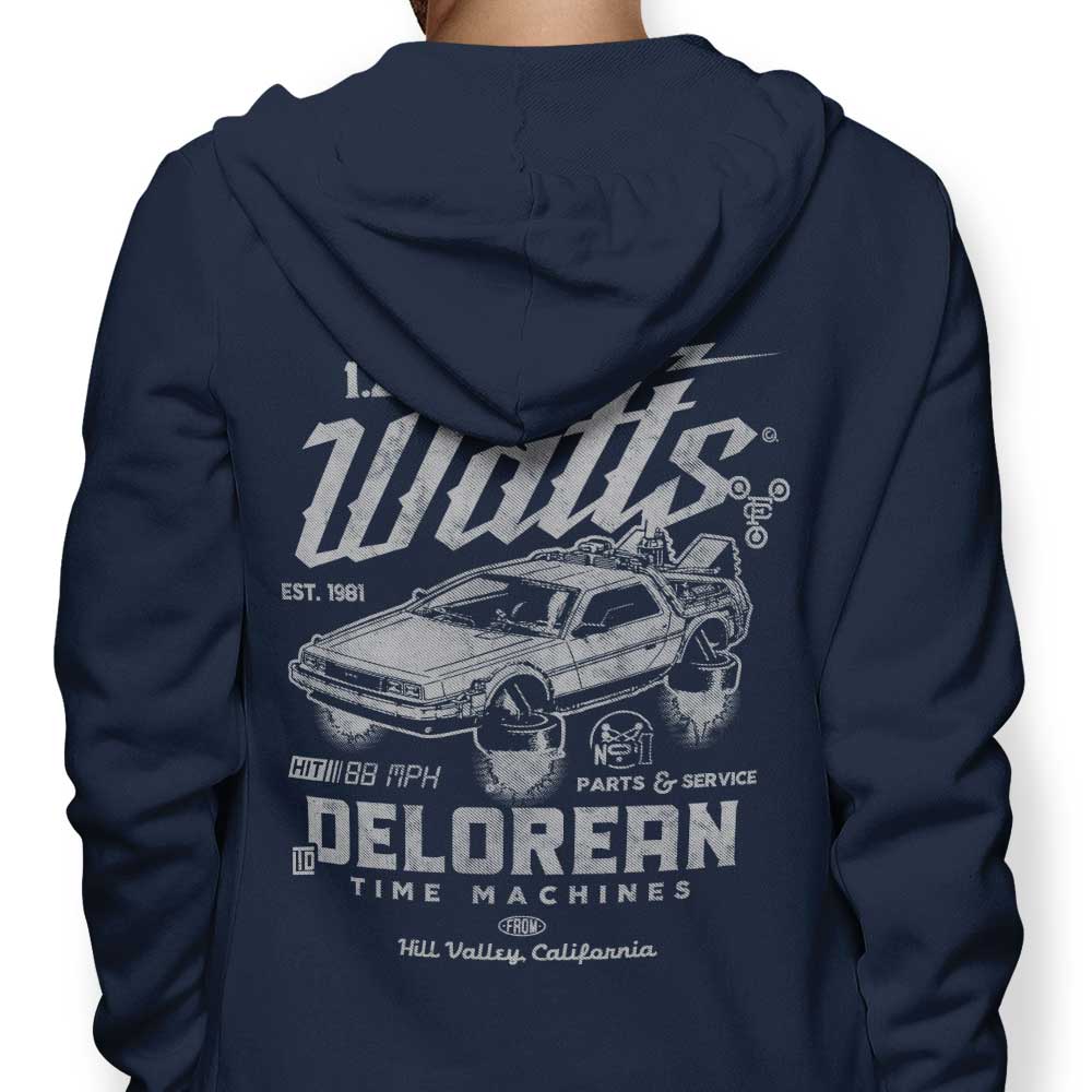 Giga Watts Garage - Adult & Kids T-Shirts, Sweatshirts & Hoodies apparel design preview 1