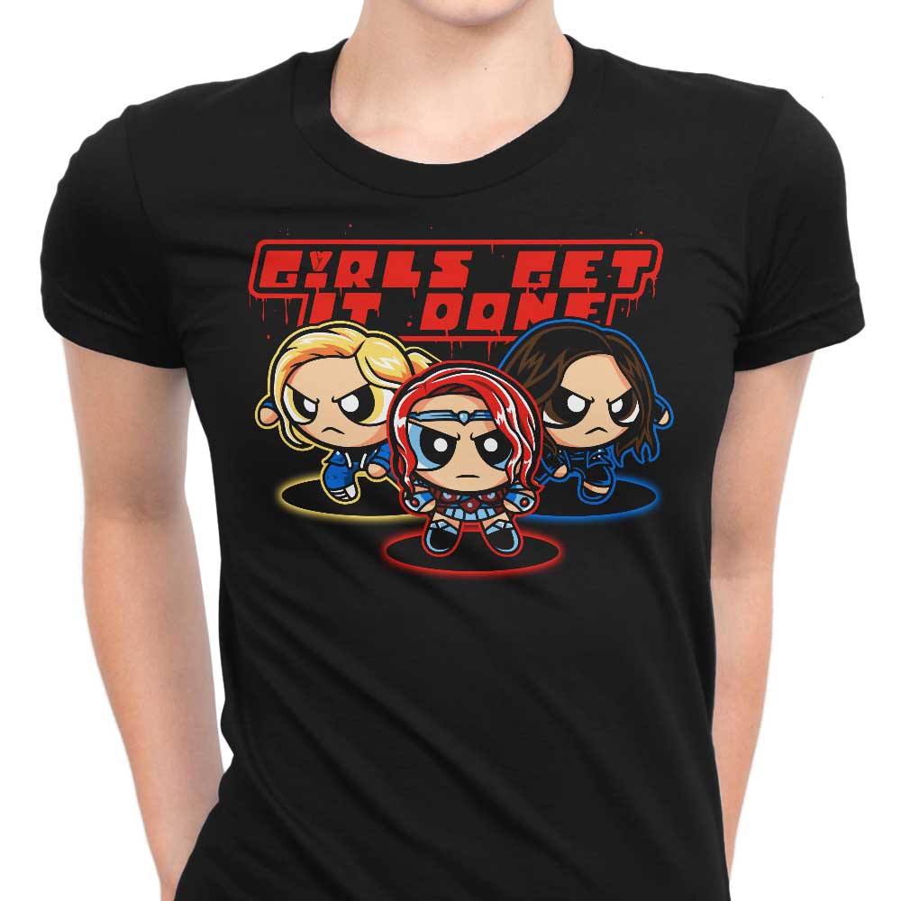 Girls Get Puff Done Women's Apparel - Adult & Kids T-Shirts, Sweatshirts & Hoodies apparel design preview 1