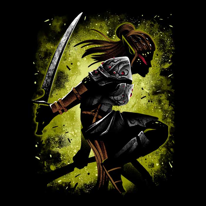 Githyanki Warrior - Adult & Kids T-Shirts, Sweatshirts & Hoodies apparel design preview 2