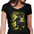 Githyanki Warrior Women's V-Neck - Adult & Kids T-Shirts, Sweatshirts & Hoodies apparel design preview 1