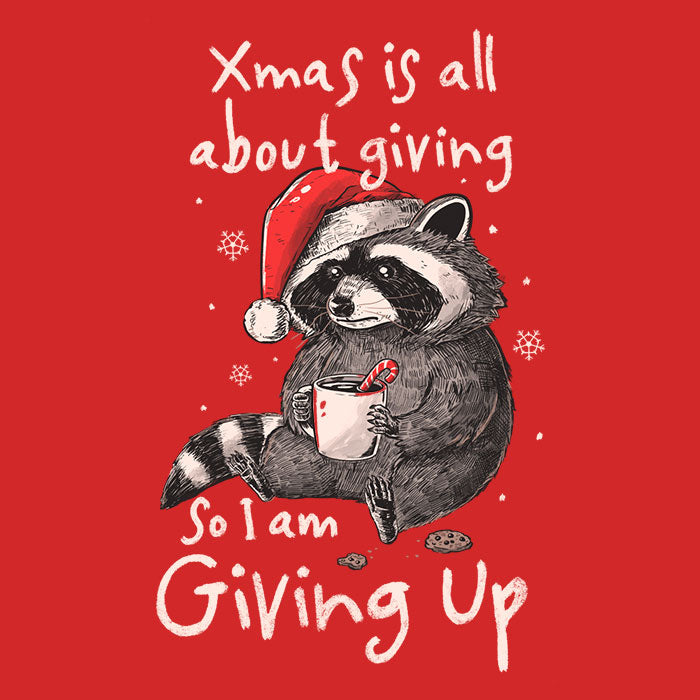 Giving Up Xmas Tank Top - Adult & Kids T-Shirts, Sweatshirts & Hoodies apparel design preview 2