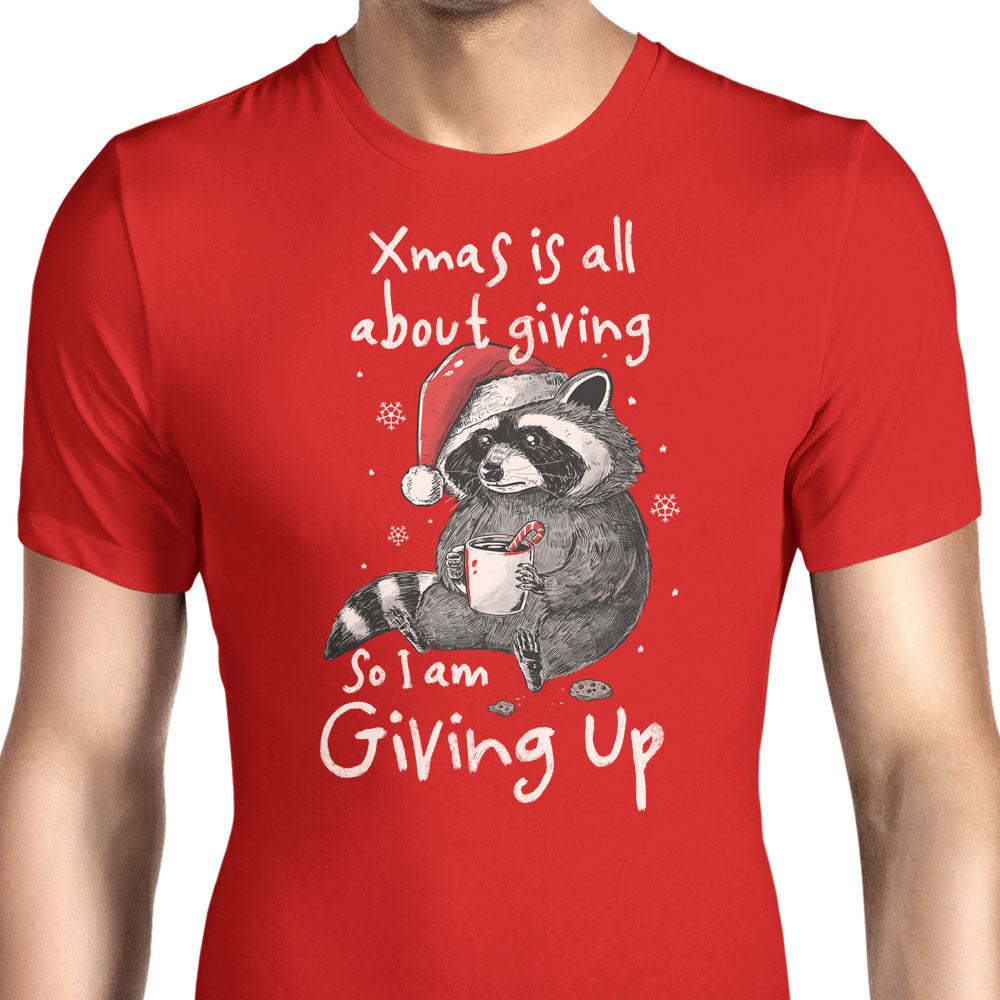 Giving Up Xmas Men's Apparel - Adult & Kids T-Shirts, Sweatshirts & Hoodies apparel design preview 1
