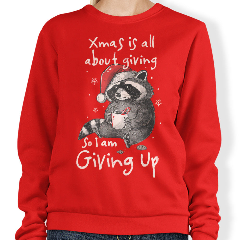 Giving Up Xmas - Adult & Kids T-Shirts, Sweatshirts & Hoodies apparel design preview 1
