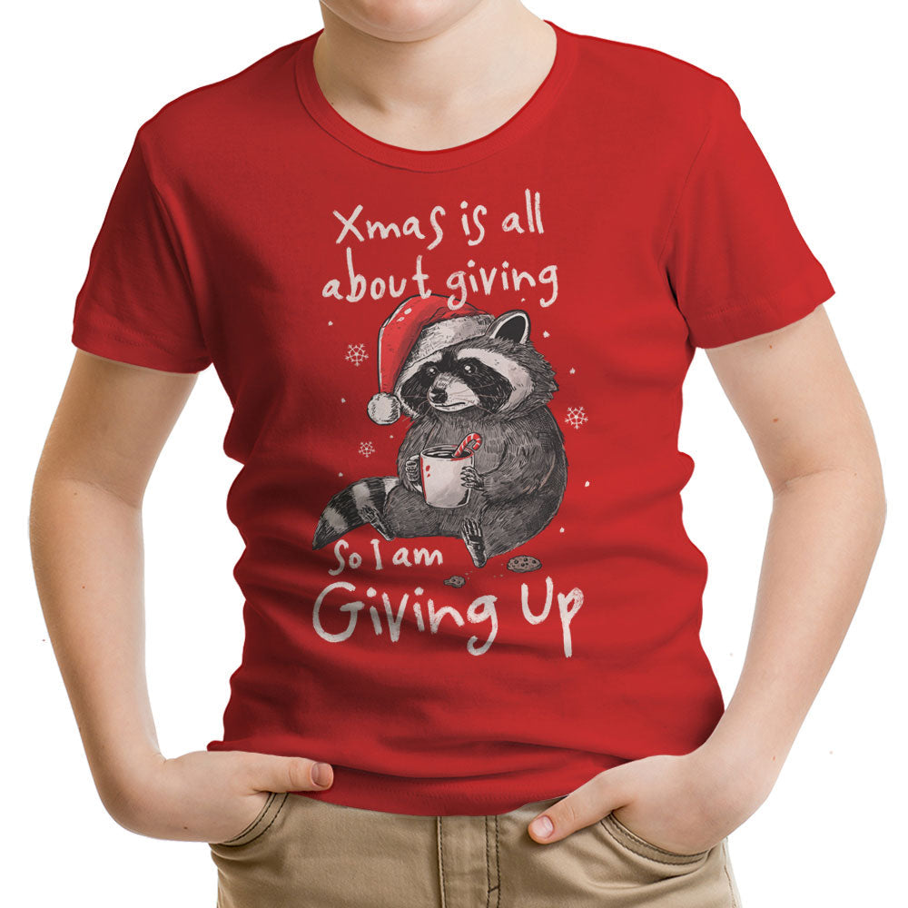 Giving Up Xmas Youth Apparel - Adult & Kids T-Shirts, Sweatshirts & Hoodies apparel design preview 1