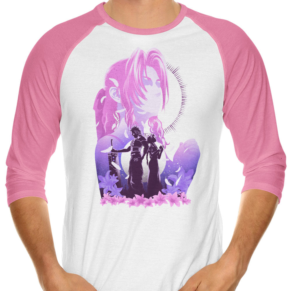 Glad I Met You 3/4 Sleeve Raglan - Adult & Kids T-Shirts, Sweatshirts & Hoodies apparel design preview 1