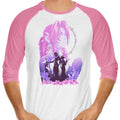 Glad I Met You 3/4 Sleeve Raglan - Adult & Kids T-Shirts, Sweatshirts & Hoodies apparel design preview 1