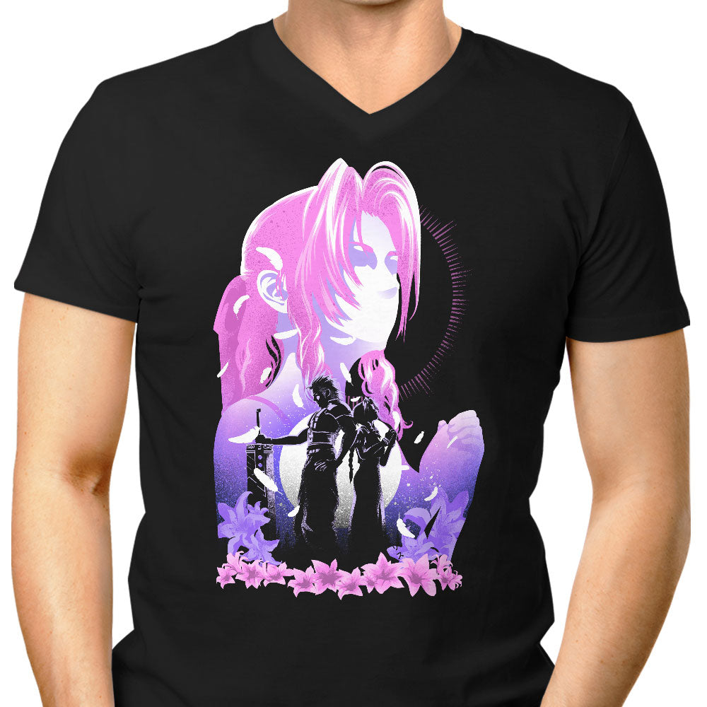 Glad I Met You Men's V-Neck - Adult & Kids T-Shirts, Sweatshirts & Hoodies apparel design preview 1