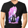 Glad I Met You Men's V-Neck - Adult & Kids T-Shirts, Sweatshirts & Hoodies apparel design preview 1