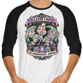 Glamorously Cruel 3/4 Sleeve Raglan - Adult & Kids T-Shirts, Sweatshirts & Hoodies apparel design preview 1