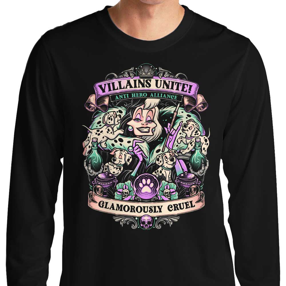 Glamorously Cruel - Adult & Kids T-Shirts, Sweatshirts & Hoodies apparel design preview 1