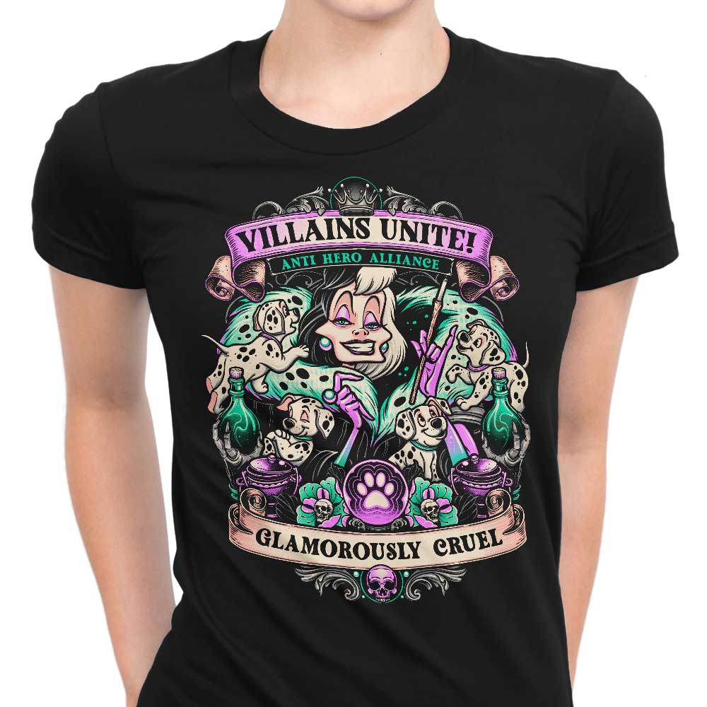 Glamorously Cruel Women's Apparel - Adult & Kids T-Shirts, Sweatshirts & Hoodies apparel design preview 1