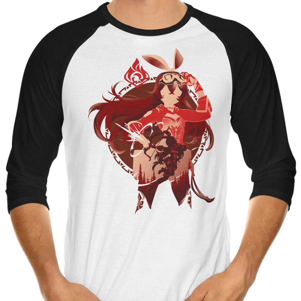 Gliding Champion Amber 3/4 Sleeve Raglan - Adult & Kids T-Shirts, Sweatshirts & Hoodies apparel design preview 1