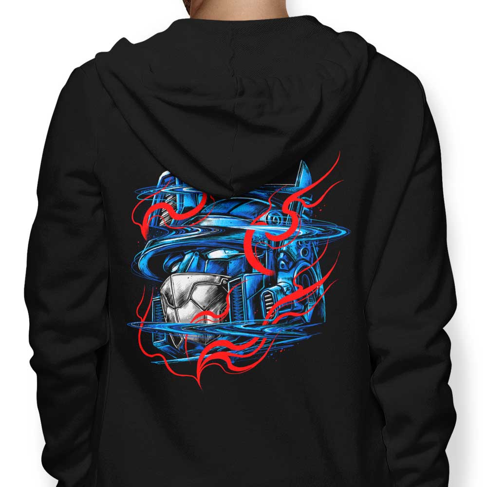 Glitch Flames - Adult & Kids T-Shirts, Sweatshirts & Hoodies apparel design preview 1