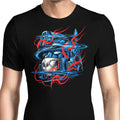 Glitch Flames Men's Apparel - Adult & Kids T-Shirts, Sweatshirts & Hoodies apparel design preview 1
