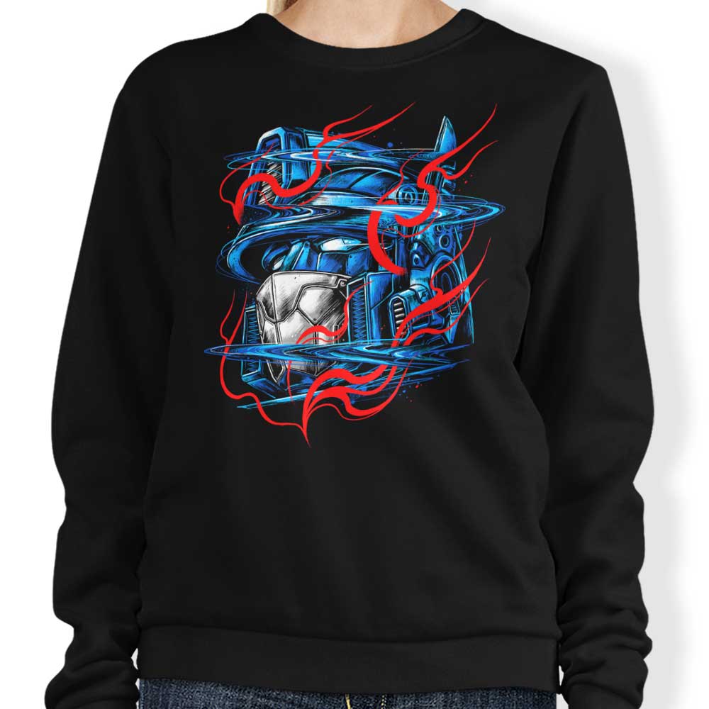 Glitch Flames - Adult & Kids T-Shirts, Sweatshirts & Hoodies apparel design preview 1