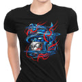 Glitch Flames Women's Apparel - Adult & Kids T-Shirts, Sweatshirts & Hoodies apparel design preview 1