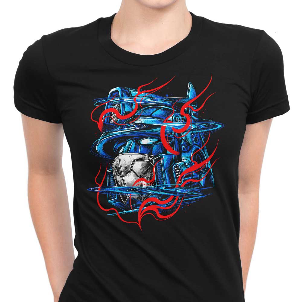 Glitch Flames Women's Apparel - Adult & Kids T-Shirts, Sweatshirts & Hoodies apparel design preview 1
