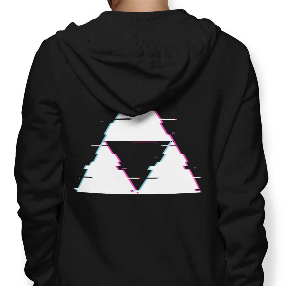 Glitch Triforce - Adult & Kids T-Shirts, Sweatshirts & Hoodies apparel design preview 1