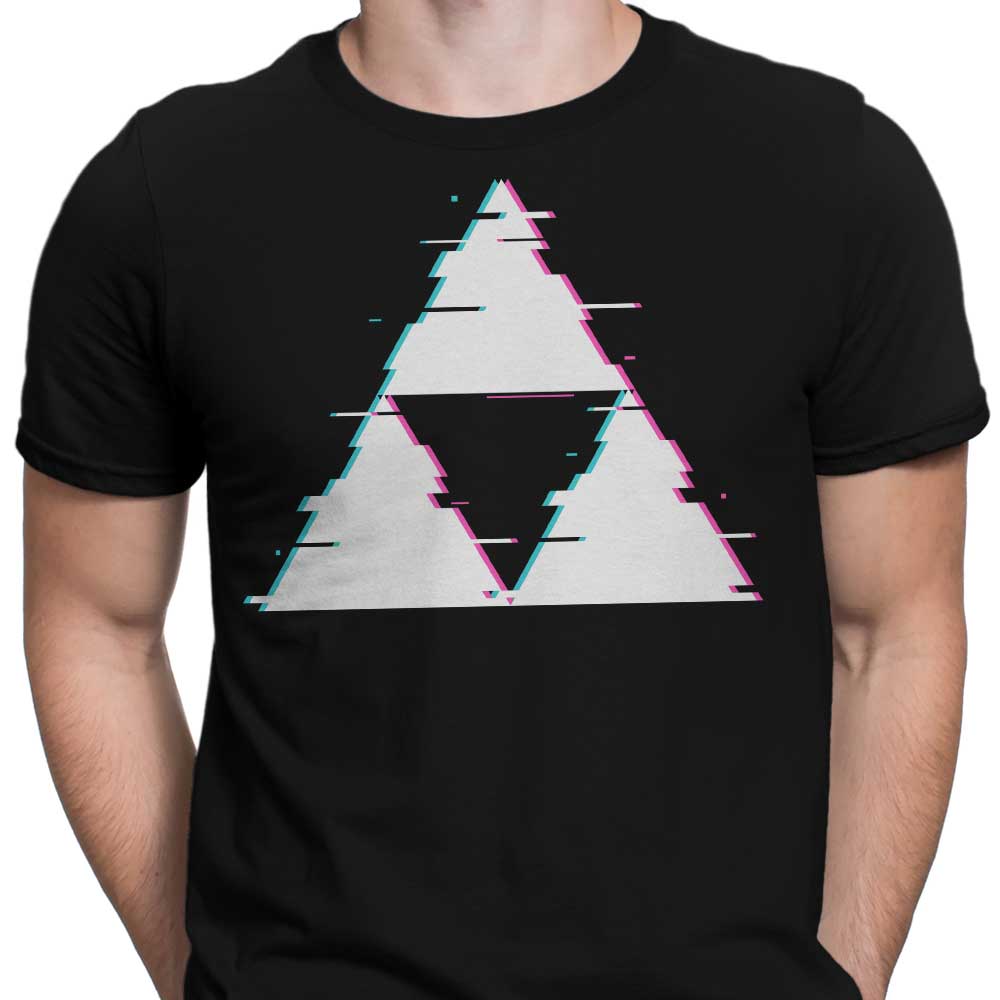 Glitch Triforce Men's Apparel - Adult & Kids T-Shirts, Sweatshirts & Hoodies apparel design preview 2