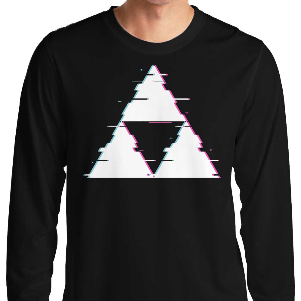 Glitch Triforce - Adult & Kids T-Shirts, Sweatshirts & Hoodies apparel design preview 1