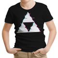 Glitch Triforce Youth Apparel - Adult & Kids T-Shirts, Sweatshirts & Hoodies apparel design preview 1