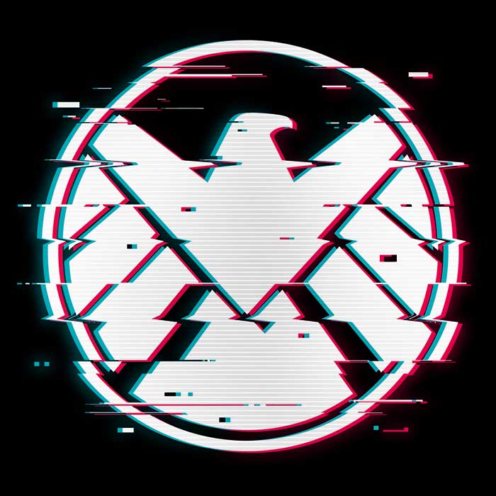 Glitched Agents Men's Apparel - Adult & Kids T-Shirts, Sweatshirts & Hoodies apparel design preview 2