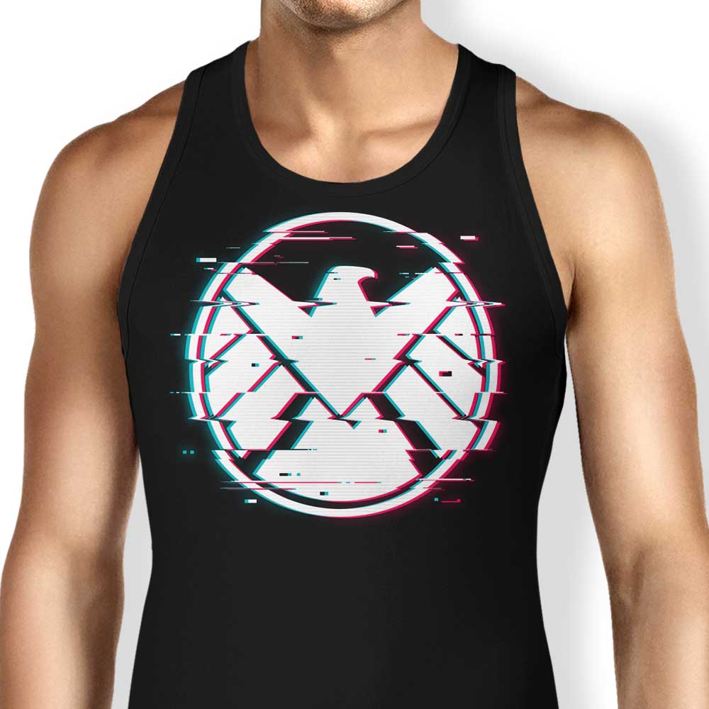 Glitched Agents Tank Top - Adult & Kids T-Shirts, Sweatshirts & Hoodies apparel design preview 1
