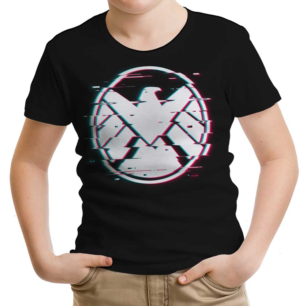 Glitched Agents Youth Apparel - Adult & Kids T-Shirts, Sweatshirts & Hoodies apparel design preview 1
